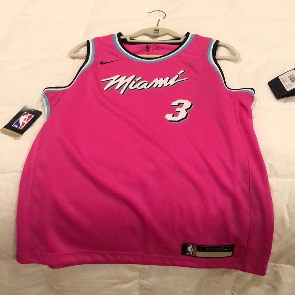 Miami heat Jersey Dwayne Wade South Beach